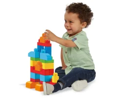 Ken Black Mega Bloks First Builders Big Building Bag| Preschool & Electronic Learning|Building & Vehicle Toys