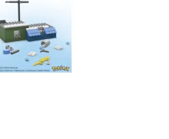 Ken Black Mega Construx Pokemon Style Picachu Evolution Set| Building & Vehicle Toys