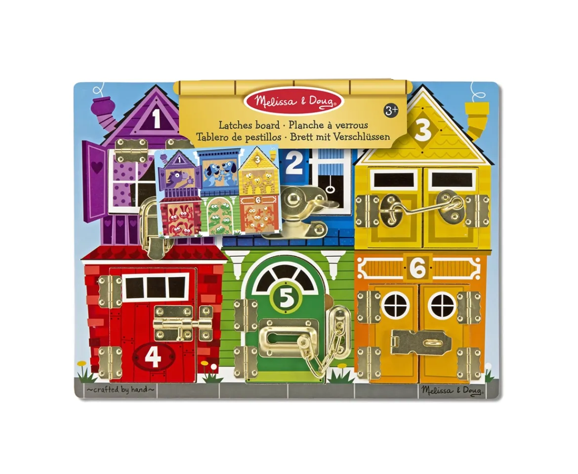 Ken Black Melissa & Doug Latches Board| Preschool & Electronic Learning