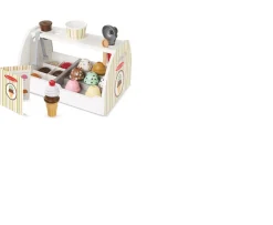 Ken Black Melissa & Doug Wooden Ice Cream Counter| Imaginative Play|Wooden Toys