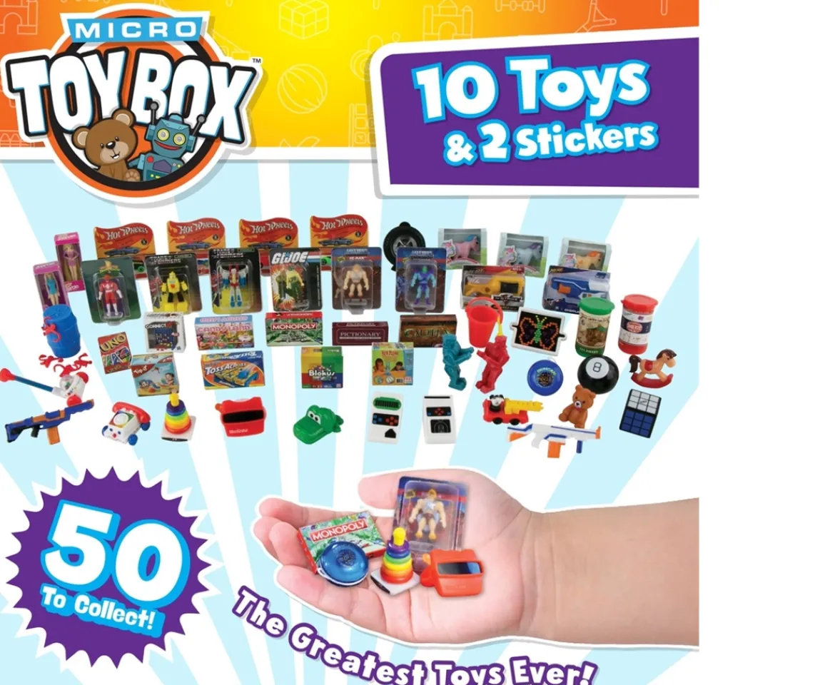 Ken Black Micro ToyBox 10 Pack| Action Figures & Playsets
