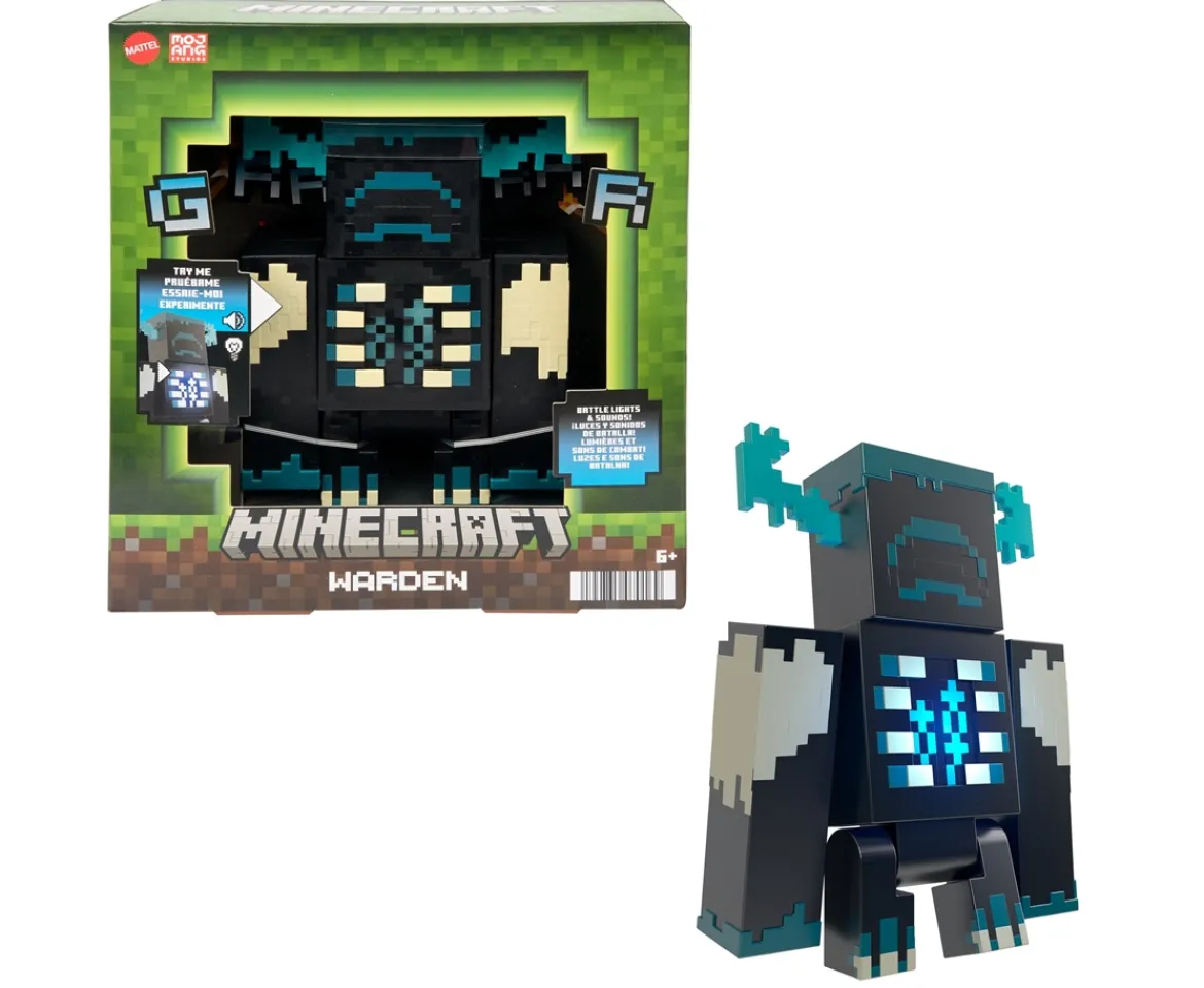 Ken Black Mine Craft The Warden ( Super Mob Boss)| Action Figures & Playsets