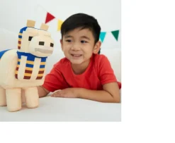 Ken Black Minecraft Basic 8-inch Collectible Plush Characters - Assortment| Action Figures & Playsets