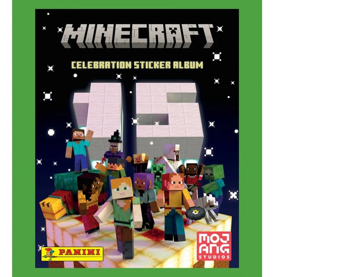 Ken Black Minecraft Celebration Sticker Album Starter Pack| Action Figures & Playsets