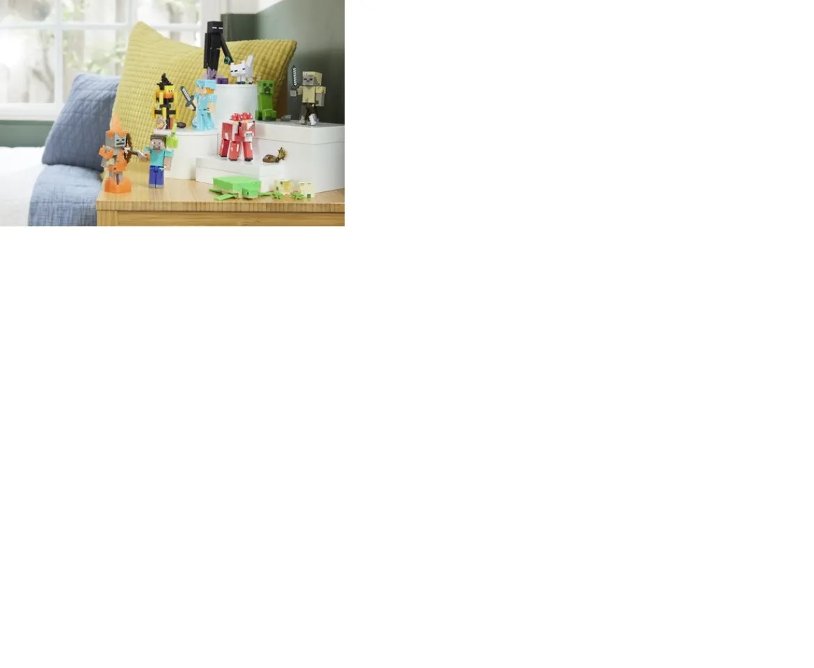 Ken Black Minecraft Core Figures 8cm Assortment| Action Figures & Playsets