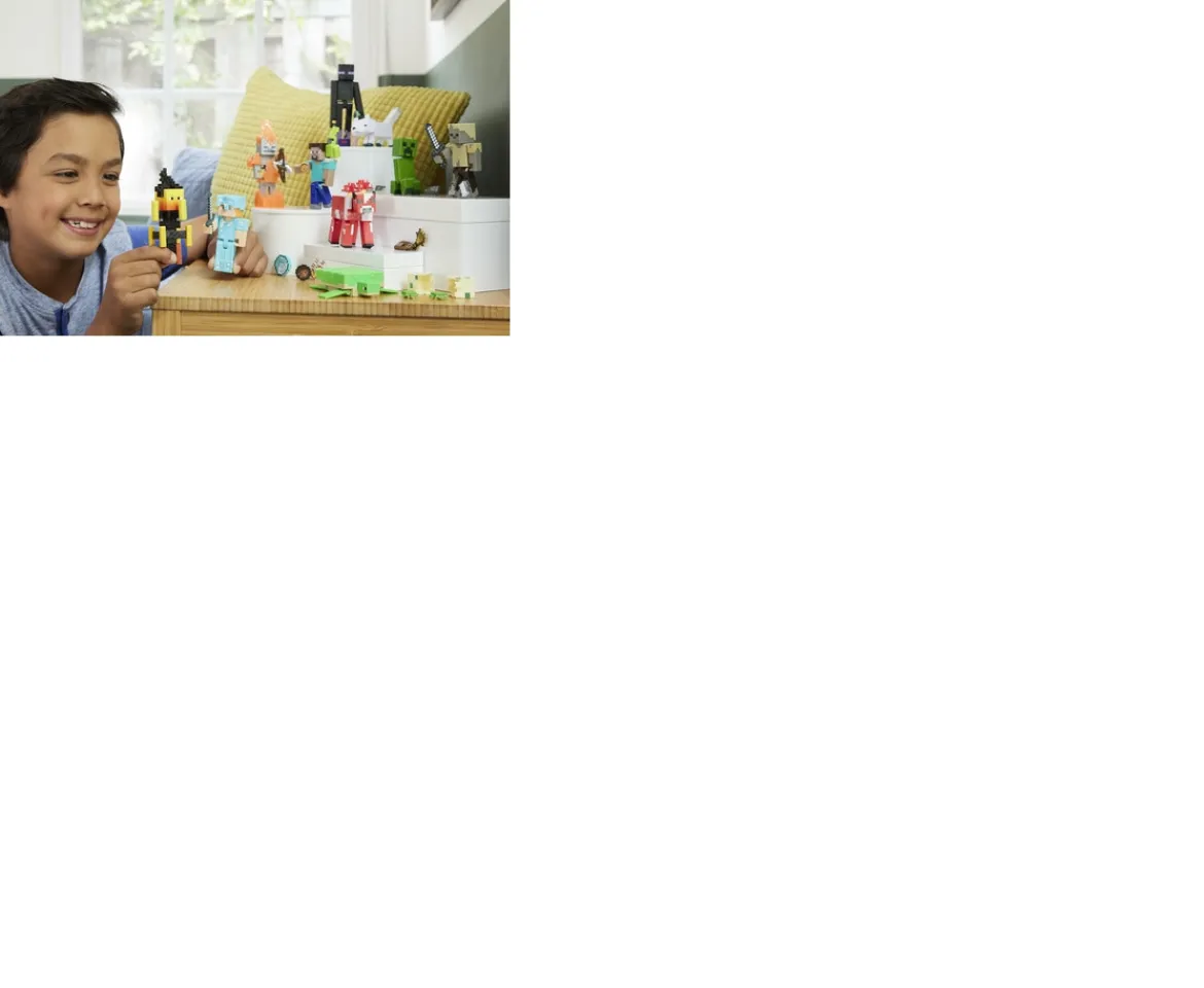 Ken Black Minecraft Core Figures 8cm Assortment| Action Figures & Playsets