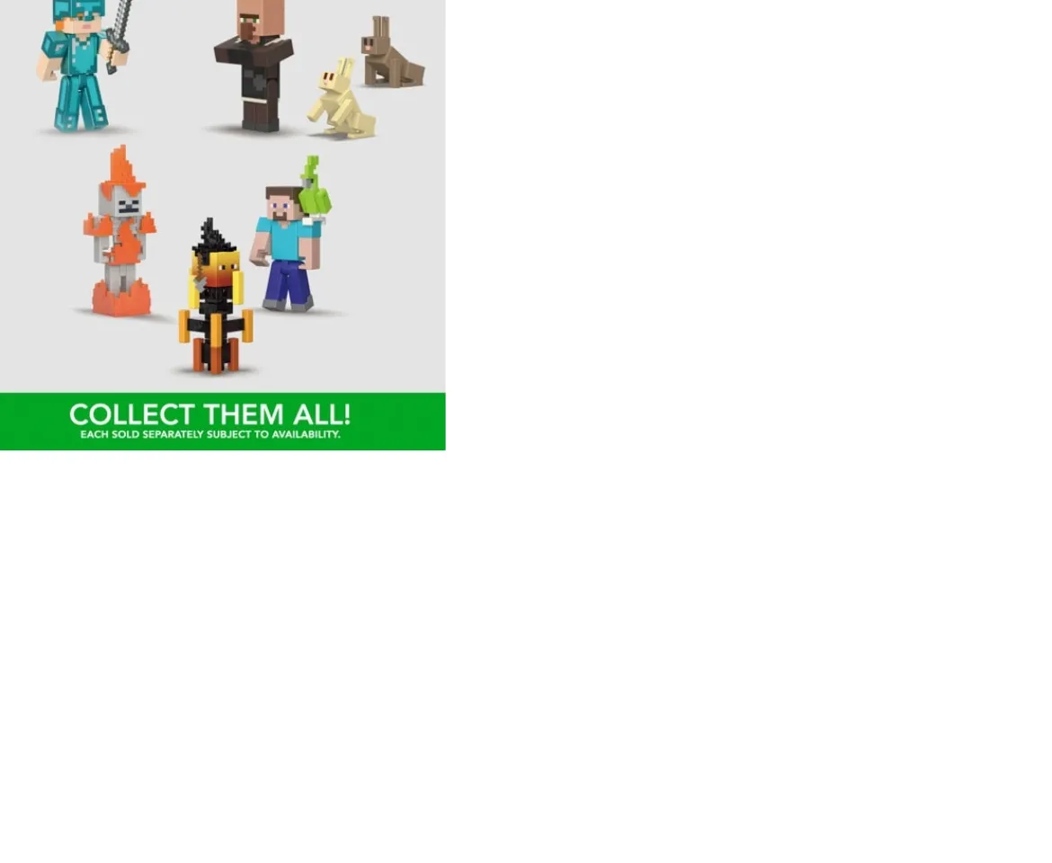 Ken Black Minecraft Core Figures 8cm Assortment| Action Figures & Playsets