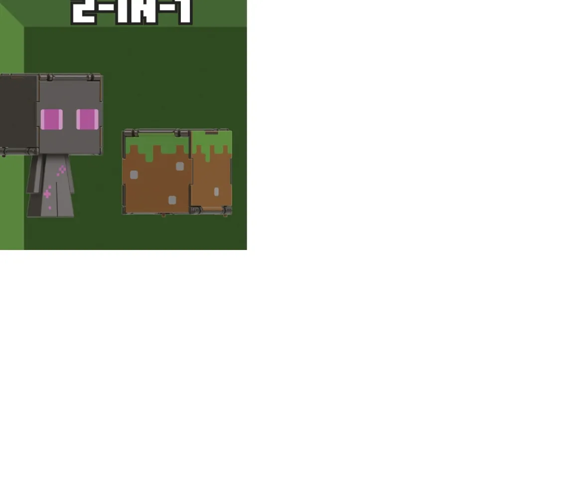 Ken Black Minecraft Flippin' Figures Assortment| Action Figures & Playsets