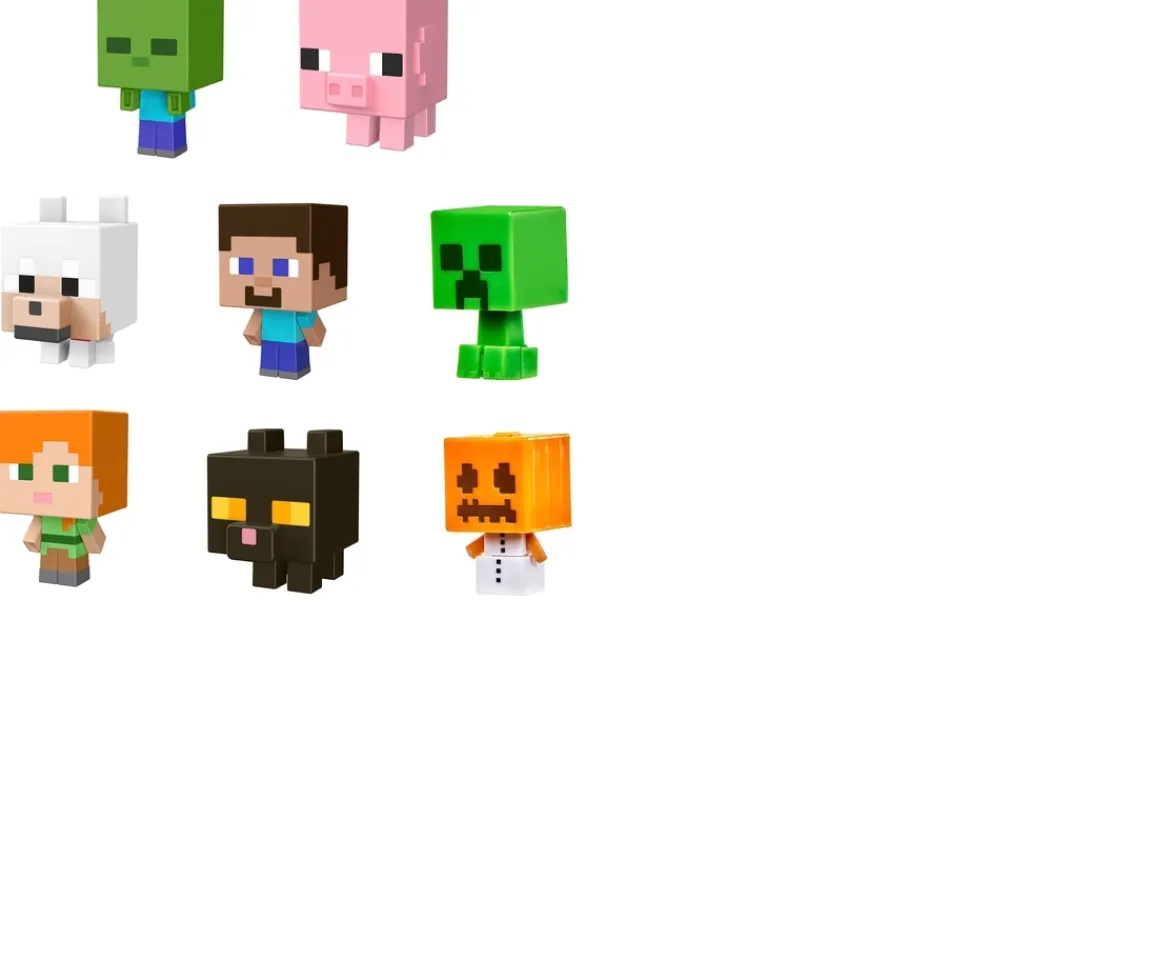 Ken Black Minecraft Mini Figures Asstortment| Action Figures & Playsets