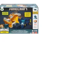 Ken Black Minecraft Mini Mode Rise of the Warden Playset| Action Figures & Playsets