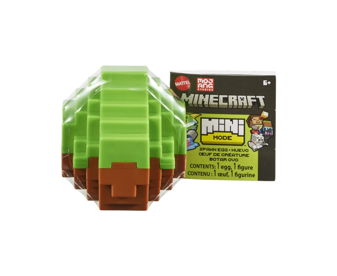 Ken Black Minecraft Mini Mode Spawn Egg Set Assortment| Action Figures & Playsets