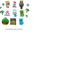 Ken Black Minecraft Mini Mode Spawn Egg Set Assortment| Action Figures & Playsets