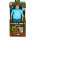 Ken Black Minecraft Movie Action Figure Steve 30cm| Action Figures & Playsets