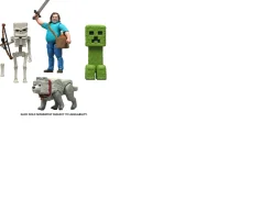 Ken Black Minecraft Movie Core Figure Assortment| Action Figures & Playsets