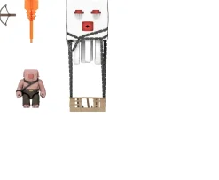 Ken Black Minecraft Movie Playset Blast Attack Ghast| Action Figures & Playsets