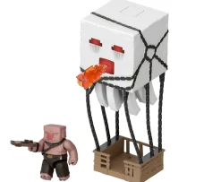 Ken Black Minecraft Movie Playset Blast Attack Ghast| Action Figures & Playsets