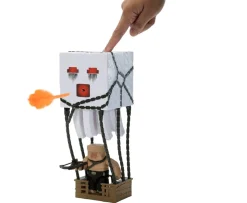 Ken Black Minecraft Movie Playset Blast Attack Ghast| Action Figures & Playsets