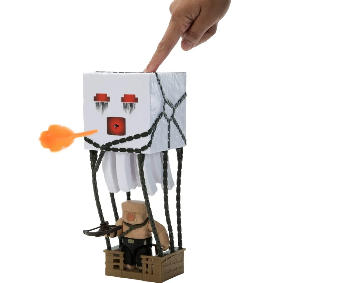 Ken Black Minecraft Movie Playset Blast Attack Ghast| Action Figures & Playsets