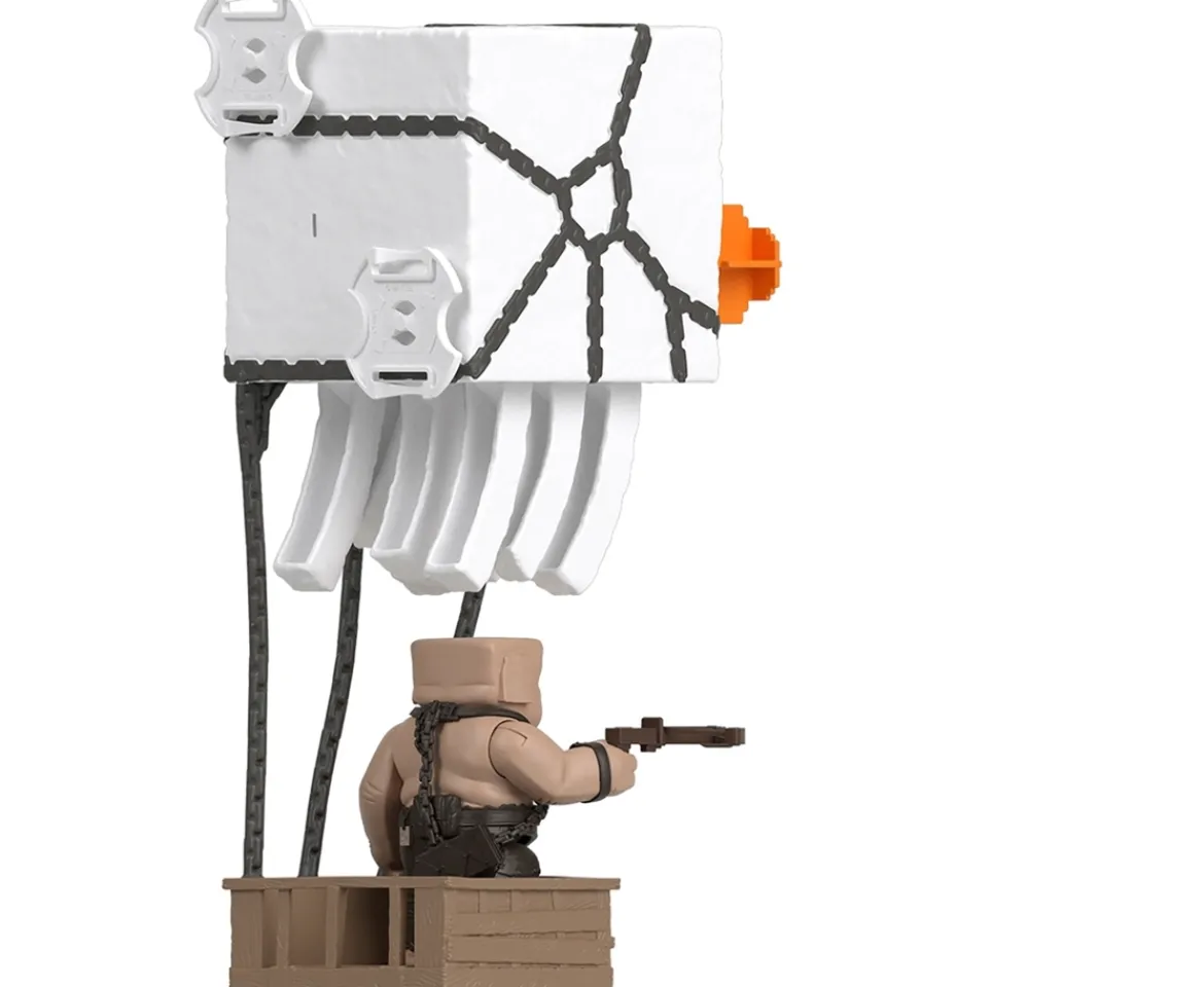 Ken Black Minecraft Movie Playset Blast Attack Ghast| Action Figures & Playsets