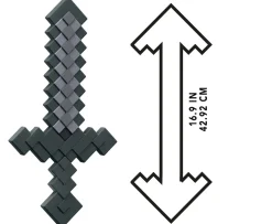 Ken Black Minecraft Stone Sword Toy 42cm| Action Figures & Playsets