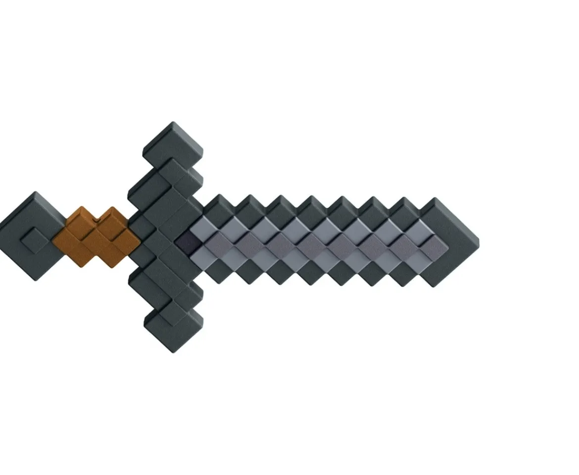 Ken Black Minecraft Stone Sword Toy 42cm| Action Figures & Playsets