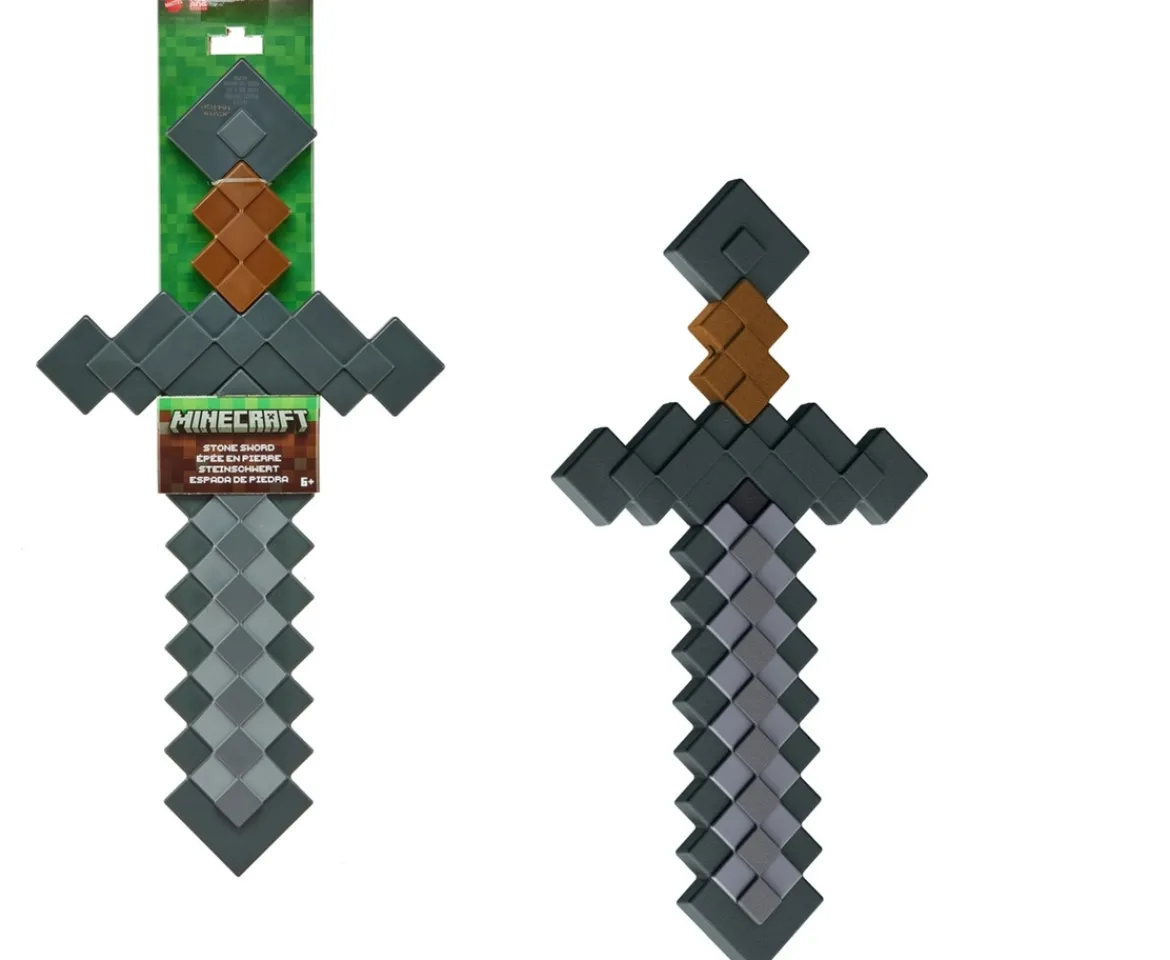 Ken Black Minecraft Stone Sword Toy 42cm| Action Figures & Playsets