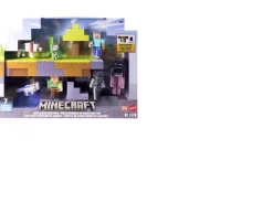 Ken Black Minecraft World Builder Figures 7 Pack| Action Figures & Playsets