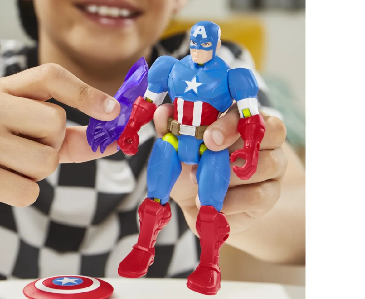 Ken Black MIXMASHERS MARVEL AVENGERS ACTION FIGURES ASSORTment| Action Figures & Playsets