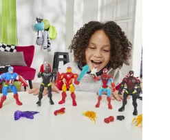 Ken Black Mixmashers Spider-Man Action Figure Assortment| Action Figures & Playsets