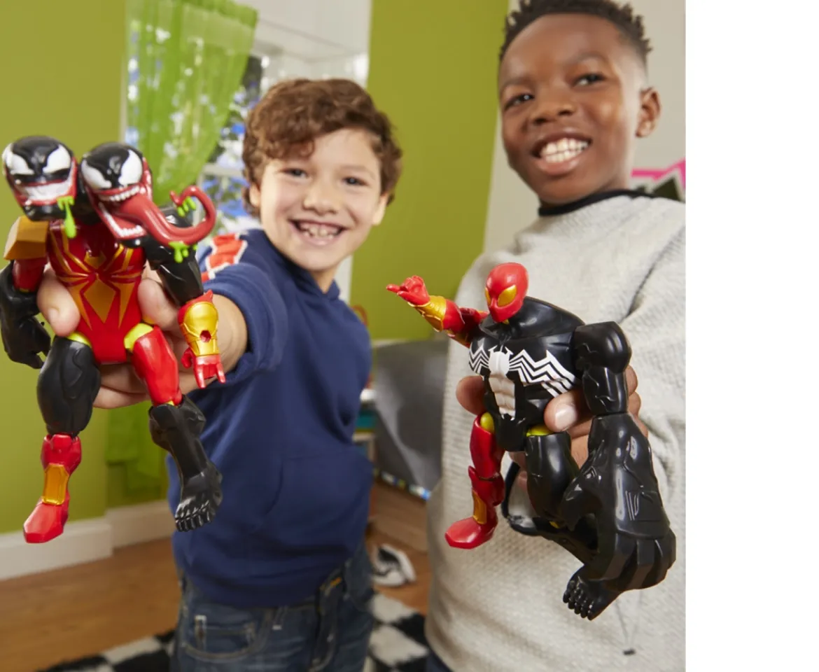 Ken Black Mixmashers Spider-Man Action Figure Assortment| Action Figures & Playsets