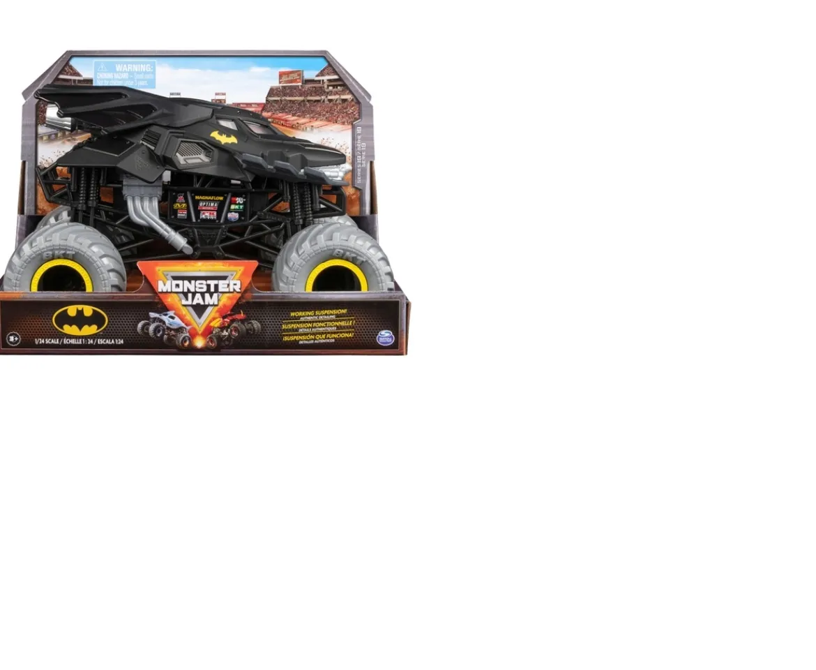 Ken Black MONSTER JAM 1:24 DIE CAST - BATMAN| Action Figures & Playsets