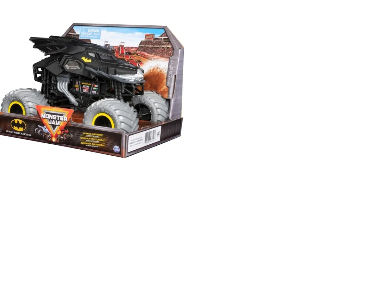 Ken Black MONSTER JAM 1:24 DIE CAST - BATMAN| Action Figures & Playsets