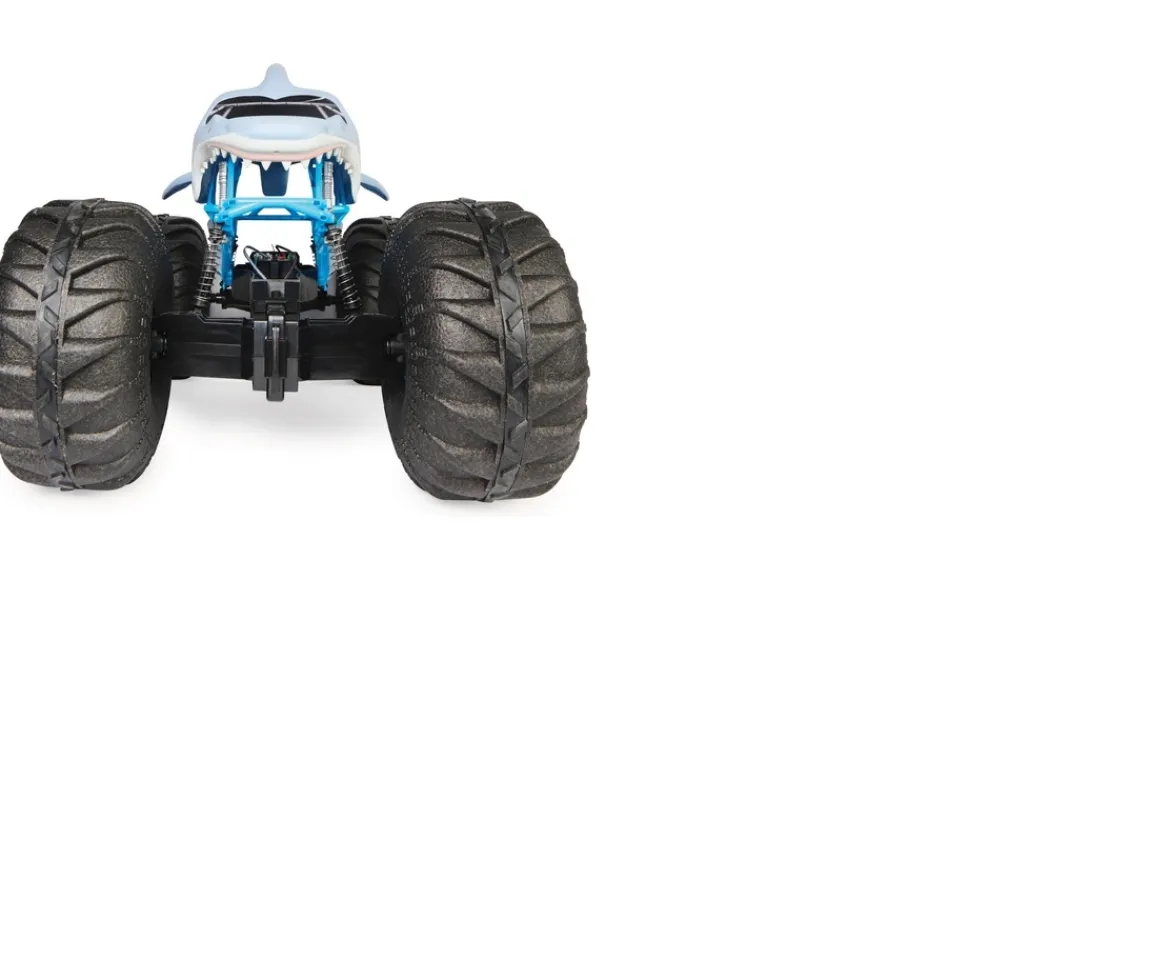 Ken Black Monster Jam 1:6 Mega Megalodon All-Terrain Remote Control Monster Truck| Action Figures & Playsets