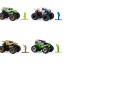 Ken Black Monster Jam, Die-Cast Vehicle, Ruff Crowd Series, 1:64 Scale - Styles Vary| Action Figures & Playsets