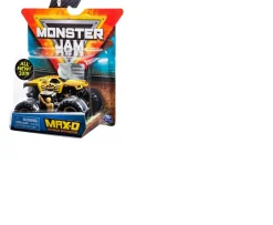 Ken Black Monster Jam, Die-Cast Vehicle, Ruff Crowd Series, 1:64 Scale - Styles Vary| Action Figures & Playsets