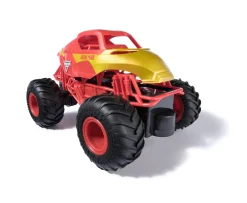 Ken Black Monster Jam Marvel Iron Man RC Monster Truck 1:24 Scale| Building & Vehicle Toys