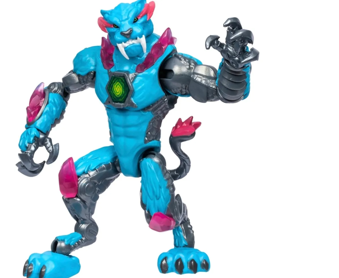 Ken Black MrBeast Lab Mutators: Mutation Chamber Iconic Panther Action Figure| Action Figures & Playsets