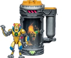 Ken Black MrBeast Lab Mutators: Mutation Chamber Golden Panther Action Figure| Action Figures & Playsets