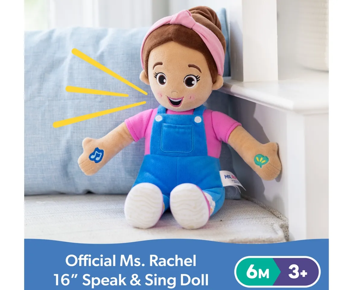 Ken Black Ms. Rachel Speak & Sing Doll| Preschool & Electronic Learning