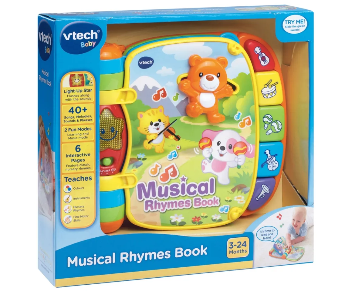 Ken Black Musical Rhymes Book| Vtech|Preschool & Electronic Learning