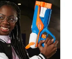 Ken Black NERF N Series Agility Blaster| Nerf|Action Figures & Playsets