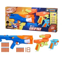 Ken Black Nerf N Series Gear Up Pack| Nerf|Action Figures & Playsets