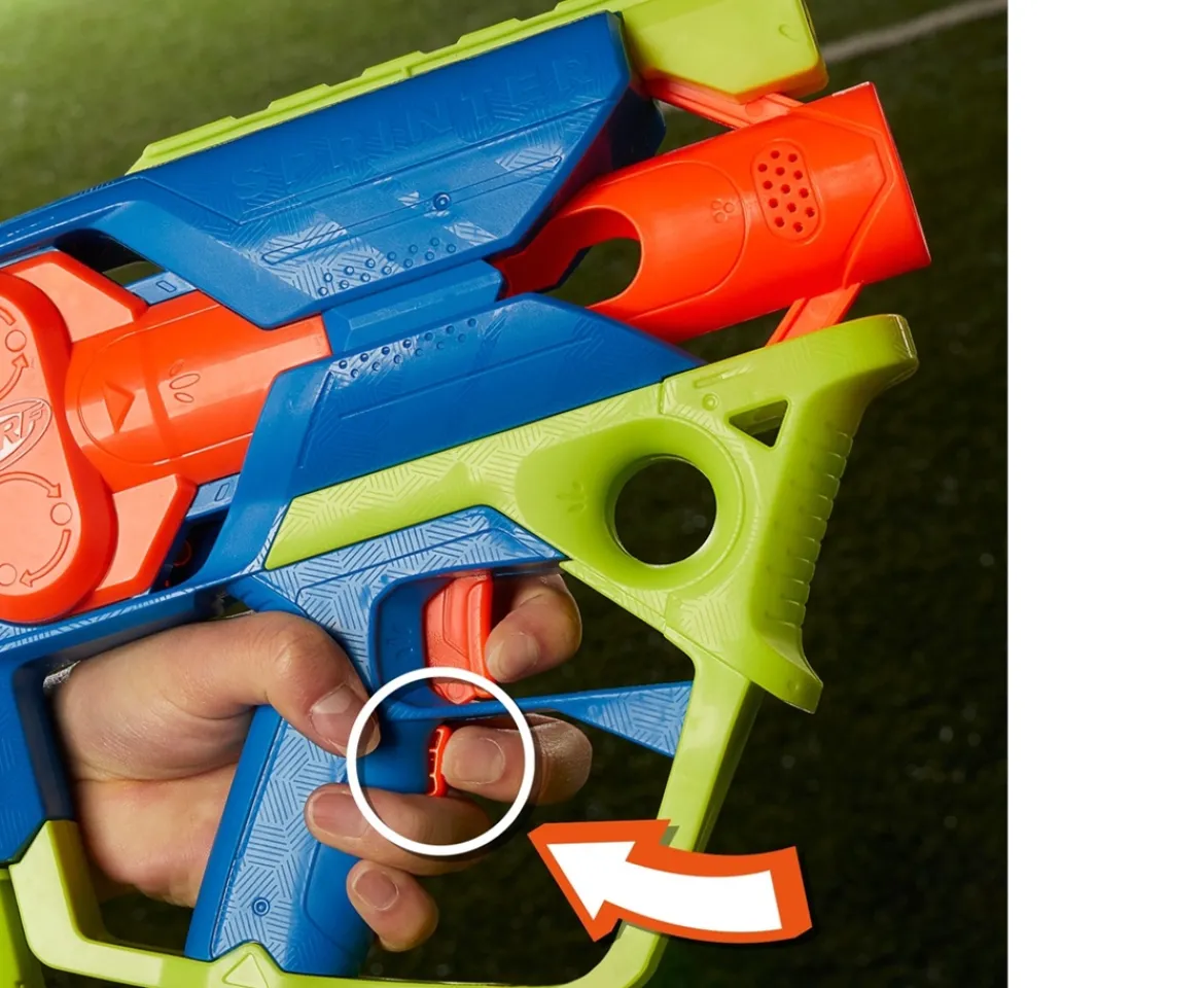 Ken Black NERF N Series Sprinter Blaster| Nerf|Action Figures & Playsets