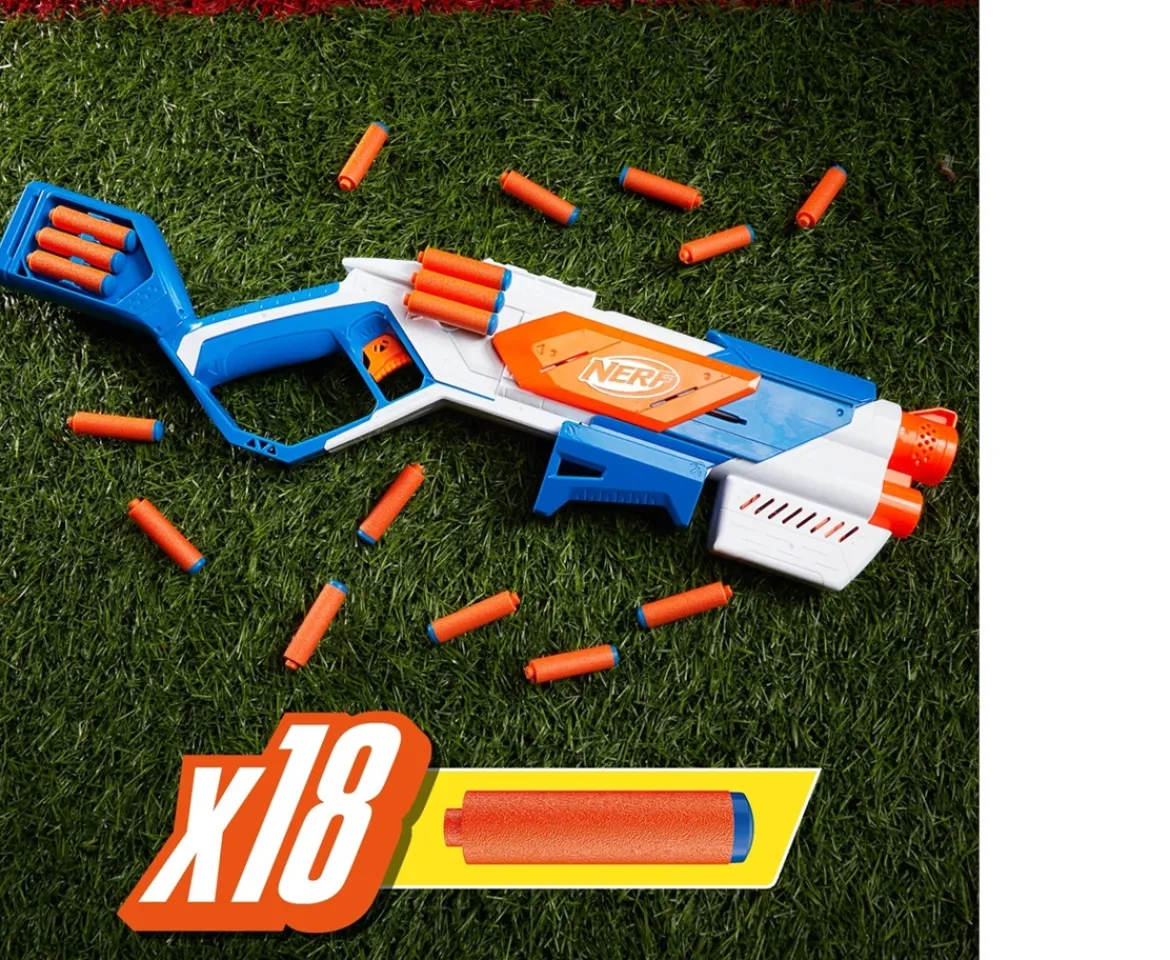 Ken Black NERF N Series Strikeback Blaster| Nerf|Action Figures & Playsets