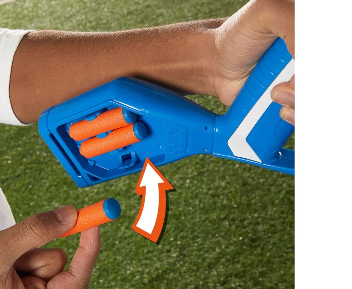 Ken Black NERF N Series Strikeback Blaster| Nerf|Action Figures & Playsets