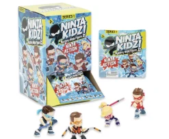 Ken Black Ninja Kidz Mystery Ninja Figures| Action Figures & Playsets