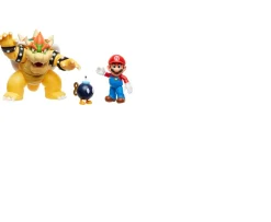 Ken Black Nintendo Super Mario Bowser's Lava Battle Set| Action Figures & Playsets