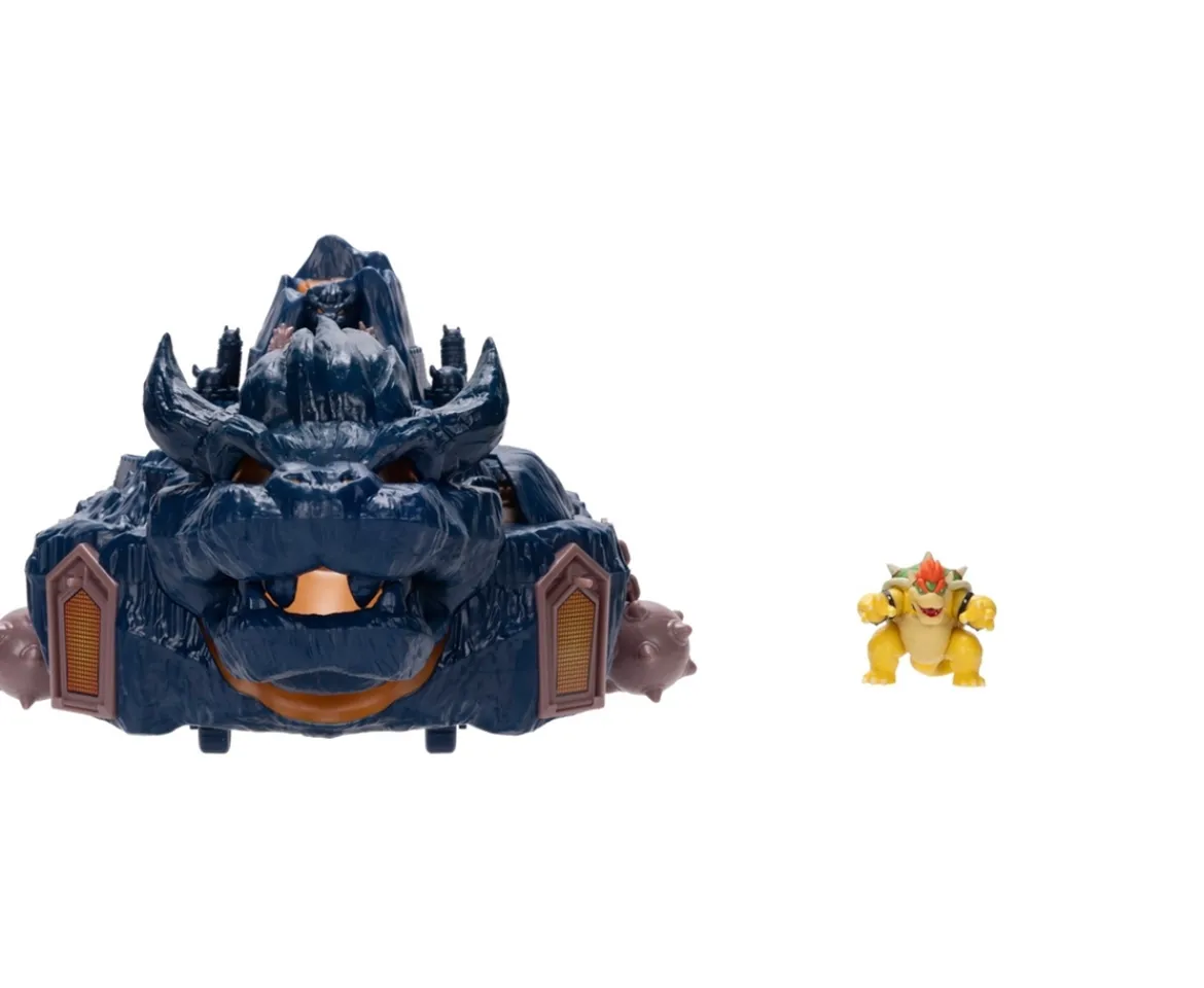 Ken Black Nintendo The Super Mario Bros. Movie Bowser's Island Castle Playset| Action Figures & Playsets