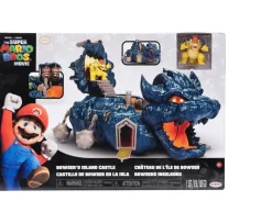 Ken Black Nintendo The Super Mario Bros. Movie Bowser's Island Castle Playset| Action Figures & Playsets