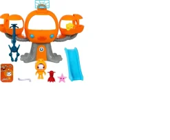 Ken Black Octonauts Above & Beyond Octopod 6 Piece Playset| Preschool & Electronic Learning
